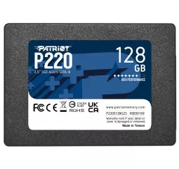 SSD накопитель 128 Gb Patriot P220 (P220S128G25)