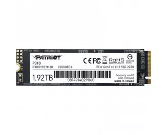 SSD накопичувач 1.92 TB Patriot P310 (P310P192TM28)