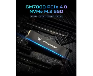 SSD накопитель 2 TB Acer Predator GM7000 (BL.9BWWR.106)