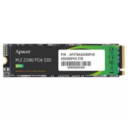 SSD накопитель 2 TB Apacer AS2280P4X (AP2TBAS2280P4X-1)