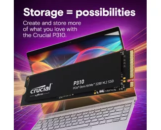 SSD накопичувач 2 TB Crucial P310 (CT2000P310SSD8)