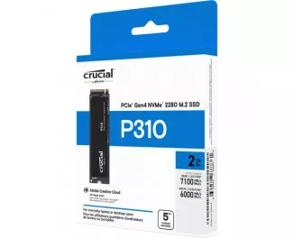 SSD накопичувач 2 TB Crucial P310 (CT2000P310SSD8)