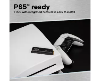 SSD накопичувач 2 TB Crucial T500 with Heatsink (CT2000T500SSD5)