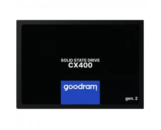 SSD накопитель 2 TB GOODRAM CX400 Gen.2 (SSDPR-CX400-02T-G2)