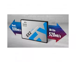 SSD накопичувач 2 TB Team EX2 (T253E2002T0C101)