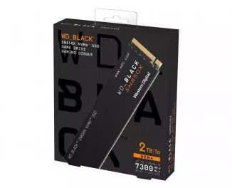 SSD накопитель 2 TB WD Black SN850X Gaming (WDS200T2X0E)