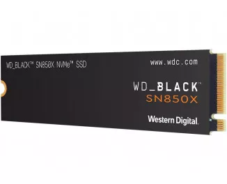 SSD накопитель 2 TB WD Black SN850X (WDS200T2X0E)