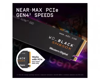 SSD накопитель 2 TB WD Black SN850X (WDS200T2X0E)