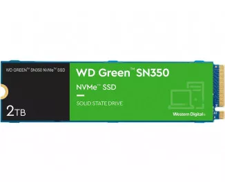 SSD накопитель 2 TB WD Green SN350 (WDS200T3G0C)