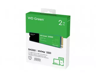 SSD накопитель 2 TB WD Green SN350 (WDS200T3G0C)