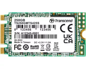 SSD накопичувач 250Gb Transcend 425S (TS250GMTS425S)