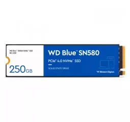 SSD накопитель 250Gb WD Blue SN580 (WDS250G3B0E)