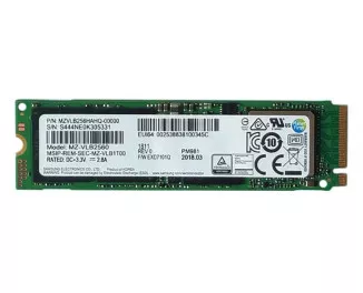 SSD накопичувач 256Gb Samsung PM981a OEM (MZVLB256HAHQ-00000)