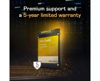 SSD накопичувач 3.84 TB WD Gold (WDS384T1D0D)