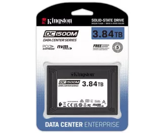 SSD накопитель 3.84TB Kingston DC1500M Enterprise (SEDC1500M/3840G)