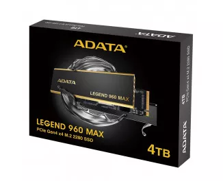 SSD накопитель 4 TB ADATA LEGEND 960 MAX (ALEG-960M-4TCS)