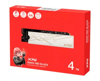 SSD накопитель 4 TB ADATA XPG Mars 980 Blade (SMAR-980B-4TCS)