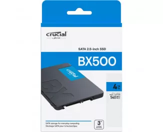 SSD накопитель 4 TB Crucial BX500 (CT4000BX500SSD1)