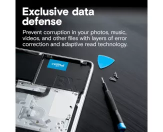 SSD накопитель 4 TB Crucial BX500 (CT4000BX500SSD1)