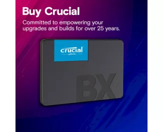 SSD накопитель 4 TB Crucial BX500 (CT4000BX500SSD1)