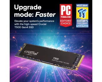 SSD накопичувач 4 TB Crucial T500 (CT4000T500SSD3)