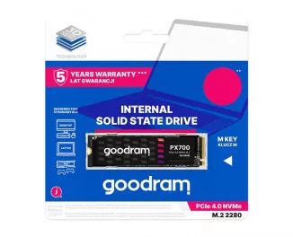 SSD накопитель 4 TB GOODRAM PX700 (SSDPR-PX700-04T-80)