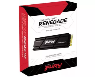 SSD накопичувач 4 TB Kingston Fury Renegade with Heatsink (SFYRDK/4000G)