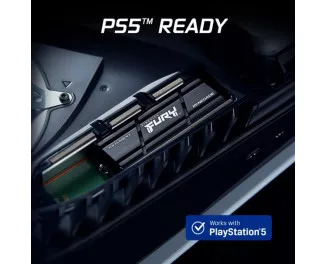 SSD накопичувач 4 TB Kingston Fury Renegade with Heatsink (SFYRDK/4000G)