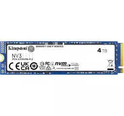 SSD накопитель 4 TB Kingston NV3 (SNV3S/4000G)