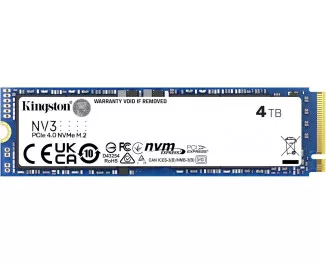SSD накопитель 4 TB Kingston NV3 (SNV3S/4000G)