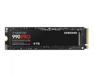 SSD накопитель 4 ТB Samsung 990 PRO (MZ-V9P4T0BW)