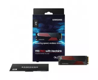 SSD накопитель 4 TB Samsung 990 PRO with Heatsink (MZ-V9P4T0GW)