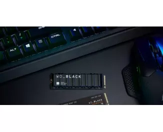 SSD накопитель 4 TB WD Black SN850X with Heatsink (WDS400T2XHE)