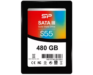 SSD накопичувач 480Gb Silicon Power Slim S55 (SP480GBSS3S55S25)