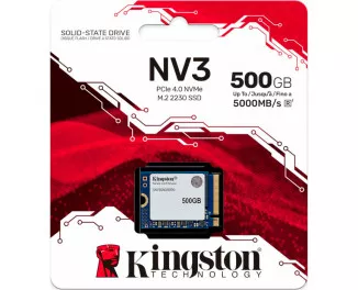 SSD накопитель 500Gb Kingston NV3 (SNV3SM3/500G)