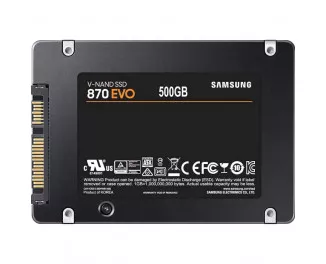 SSD накопитель 500Gb Samsung 870 EVO MKX (MZ-77E500BW)