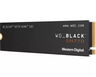 SSD накопичувач 500Gb WD Black SN770 (WDS500G3X0E)