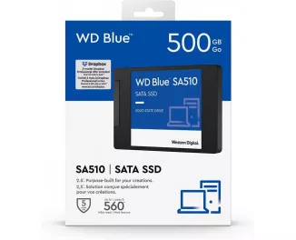 SSD накопитель 500Gb WD Blue SA510 (WDS500G3B0A)