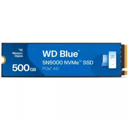 SSD накопитель 500Gb WD Blue SN5000  (WDS500G4B0E)