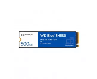SSD накопичувач 500Gb WD Blue SN580 (WDS500G3B0E)