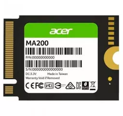 SSD накопитель 512Gb Acer MA200 (BL.9BWWA.153)