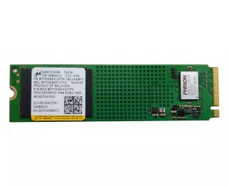SSD накопитель 512Gb Micron 2450 OEM PULL (MTFDKBA512TFK)
