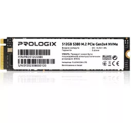 SSD накопитель 512Gb Prologix S380 (PRO512GS380)
