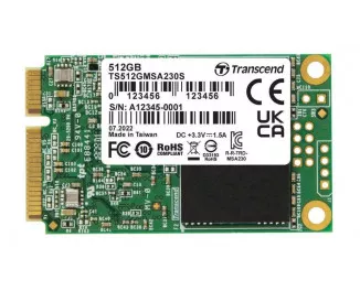 SSD накопитель 512Gb Transcend 230S (TS512GMSA230S)