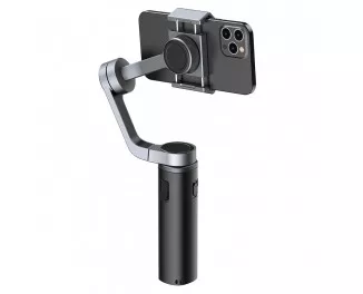 Стабілізатор для смартфона Baseus Control Smartphone Handheld Folding Gimbal Stabilizer Grey (SUYT-D0G)