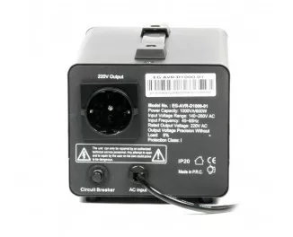 Стабилизатор напряжения EnerGenie EG-AVR-D1000-01