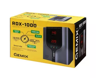 Стабилизатор напряжения Gemix RDX-1000