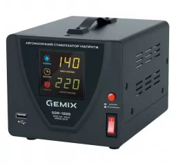 Стабілізатор напруги Gemix SDR-1000