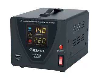 Стабилизатор напряжения Gemix SDR-500