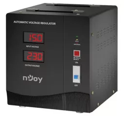 Стабілізатор напруги NJOY Alvis 5000 (AVRL-5005TAL-CS01B) AVR